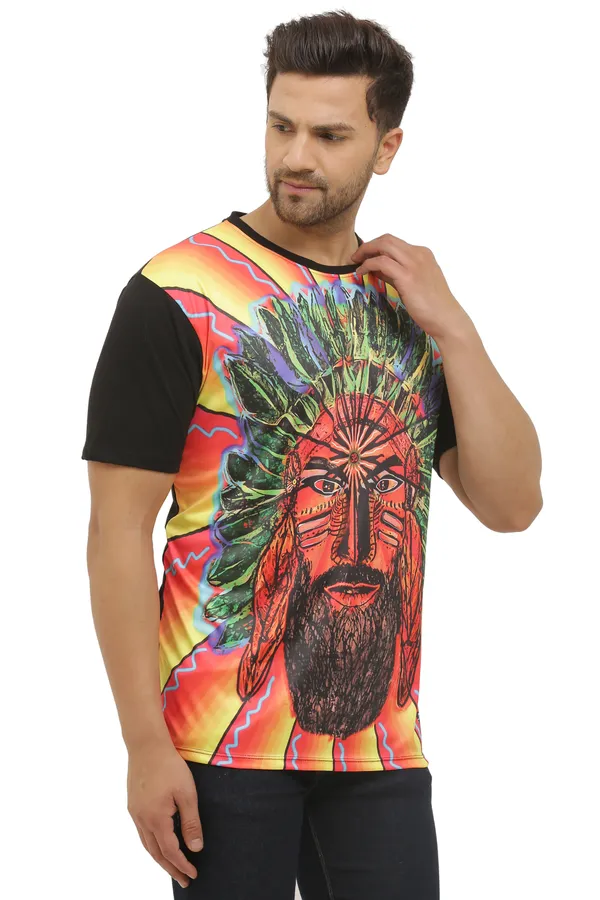 INSANE-TANTRA_WARRIOR-ART_|_Classy_Fit_|_UV_Reactive_T-SHIRT_Dry_Fit_Micro_&_100%_Biowashed_Cotton__|_210_GSM