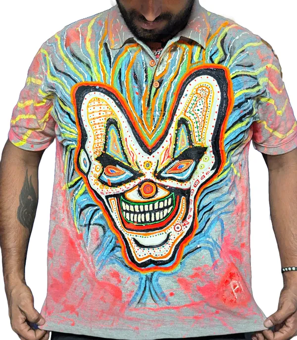 INSANE_4D_Hand_Art_|_JOKER-MYSTIC-_LAUGH_|_UV_&_Glow_In_Dark_|_One-Of-Kind_|_T-Shirt_|_210_GSM