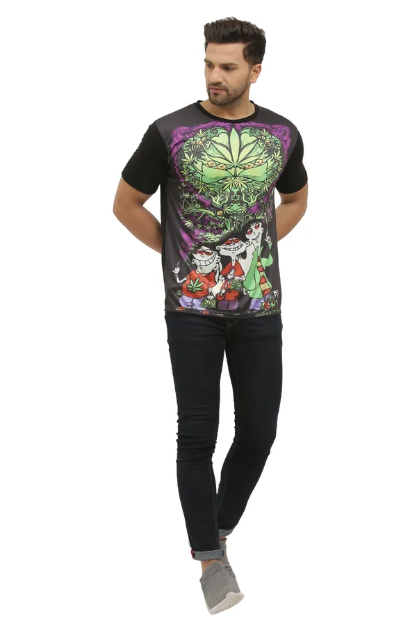 ED-EDD-EDDY_DAY_DREAMING_TRIP_|_UV_Reactive_Art_|_T-SHIRT_|_210_GSM