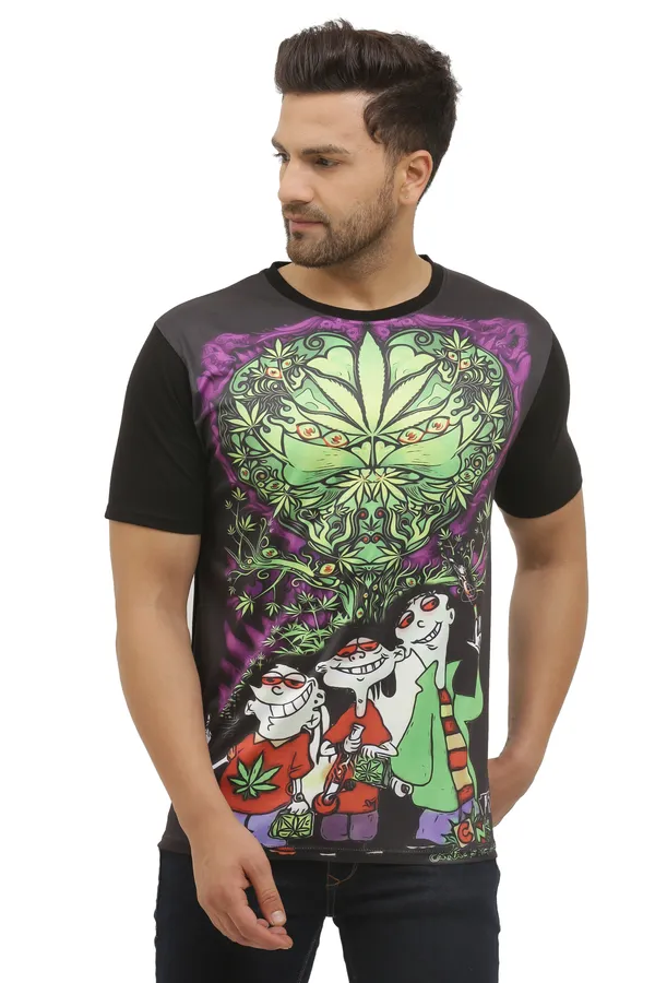 ED-EDD-EDDY_DAY_DREAMING_TRIP_|_UV_Reactive_Art_|_T-SHIRT_|_210_GSM