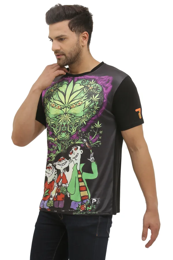 ED-EDD-EDDY_DAY_DREAMING_TRIP_|_UV_Reactive_Art_|_T-SHIRT_|_210_GSM