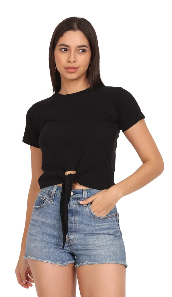 PSY_MEOW_ART_|_UV_Glow_Design_|_CROP_TOP_|_210_GSM