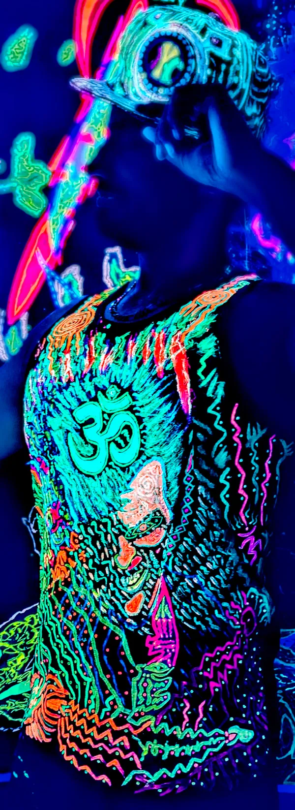 One-Of-Kind_|_MYSTIC-JOKER-PORTAL_|_INSANE-4D_Hand_Art_|_UV_&_Glow_In_DARK__|_SANDO