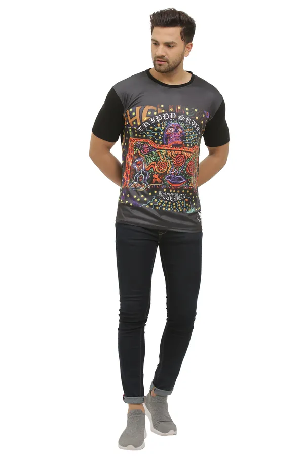 Psy_Skull__Beat_Box_|_Classy_Fit_T-SHIRT_|_210_GSM