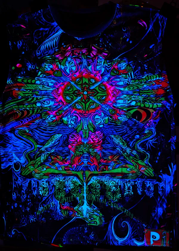 PSY-RAVAN-_INNER-MIND-MEDITATION__|_UV_Reactive_Art_|_UNISEX_T-SHIRT__|_210_GSM