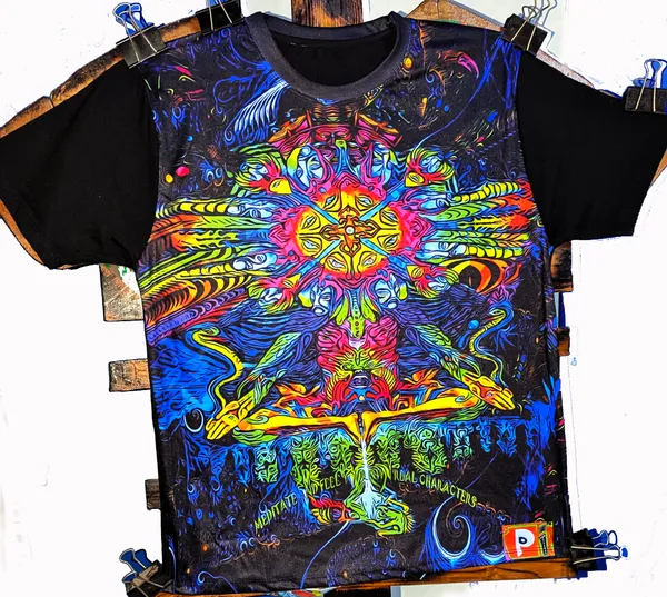 PSY-RAVAN-_INNER-MIND-MEDITATION__|_UV_Reactive_Art_|_UNISEX_T-SHIRT__|_210_GSM