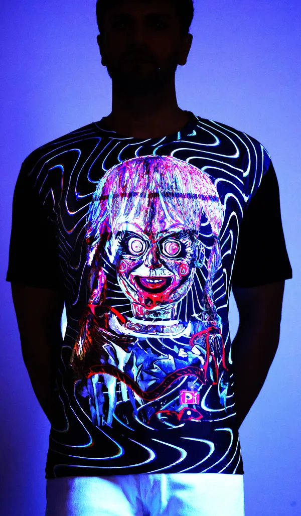 PSY_ANNABELLE_–_MYSTIC_PORTAL_|_UV_Reactive_ART_|_Unisex_T-SHIRT_|_210_GSM