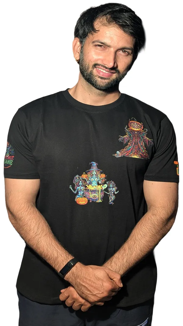 PSYCHO_HALLOWEEN_|_DESIGN_|_RGB_REACTIVE_MOTIONS_|_Bio-Washed_COTTON_|_210_GSM_T-SHIRT