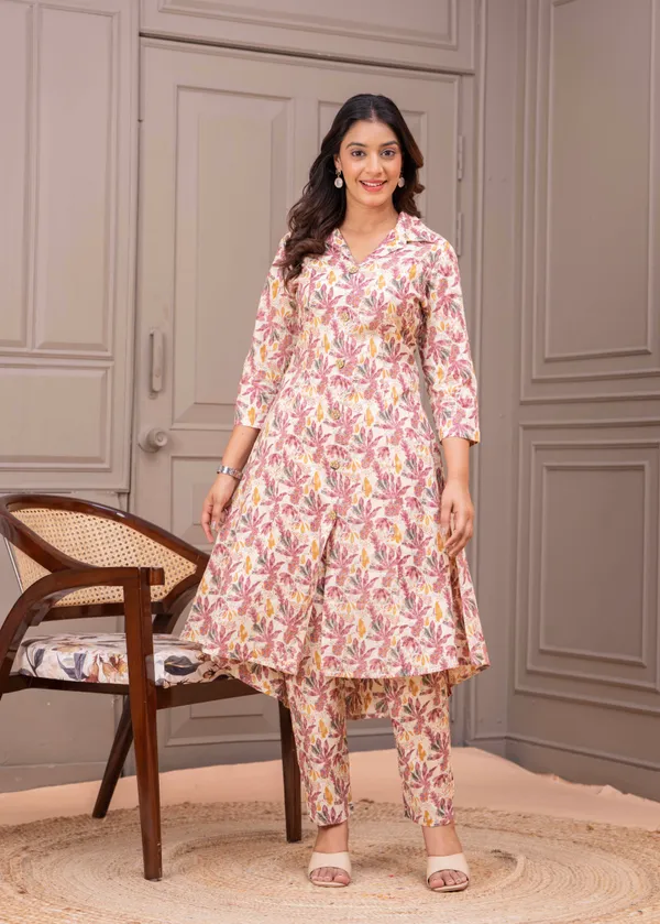 Pure_Cotton_Regular_Fit_Co-Ord_Set_For_Women