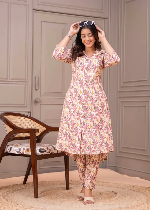 Pure_Cotton_Regular_Fit_Co-Ord_Set_For_Women