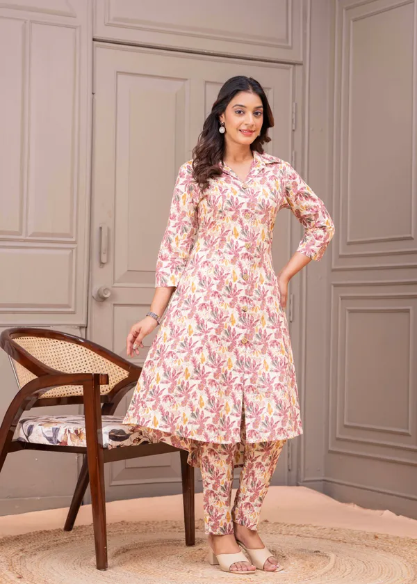 Pure_Cotton_Regular_Fit_Co-Ord_Set_For_Women