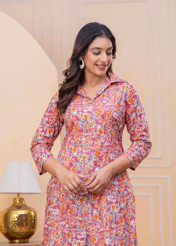 Pure_Cotton_Regular_Fit_Kurta_&_Pant_Set_For_Women