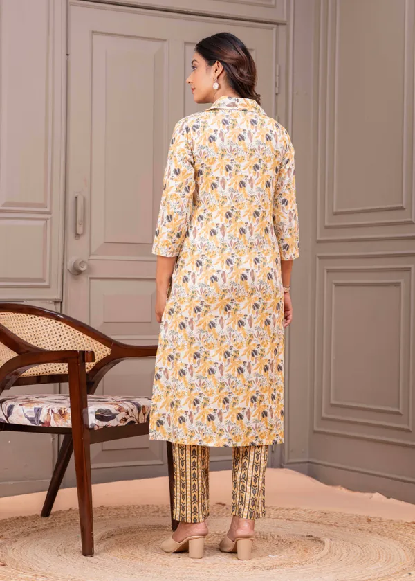 Pure_Cotton_Regular_Fit_Kurta_&_Pant_Set_For_Women