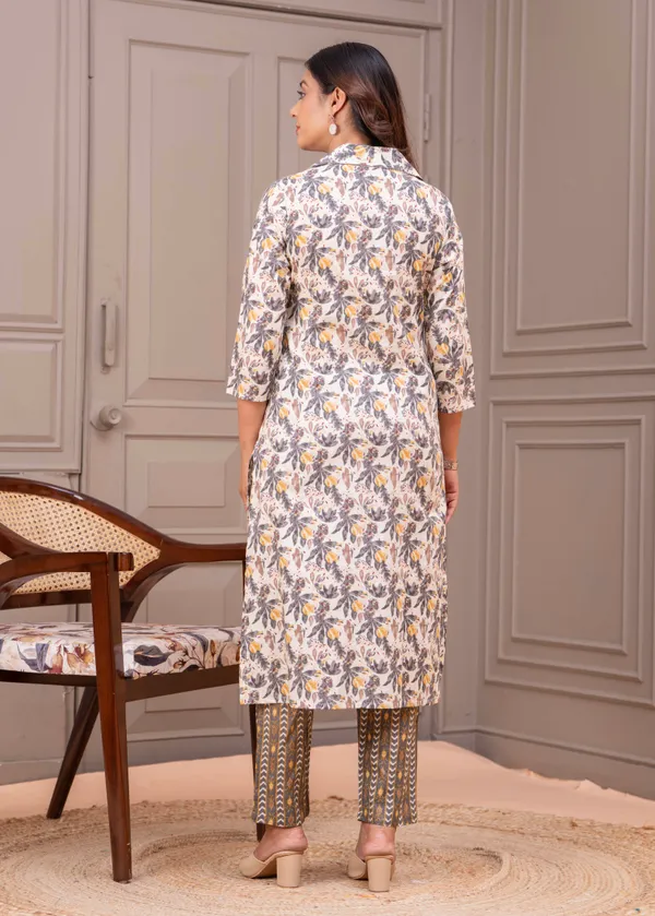 Pure_Cotton_Regular_Fit_Kurta_&_Pant_Set_For_Women