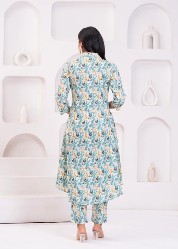 Blue_&_White_Trendy_Design_Cotton_Co-Ord_Set_For_Women