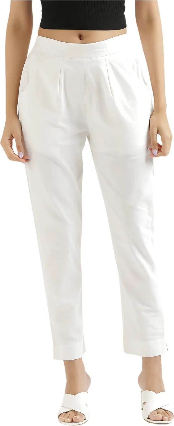White_Cotton_Regular_Fit_Trouser_For_Women