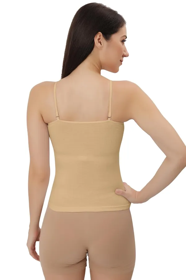Beige_Cotton_Lycra_Adjustable_Spaghetti_Strap_Camisole_|_Tank_Top_With_Built-In_Bra_Support__For_Women