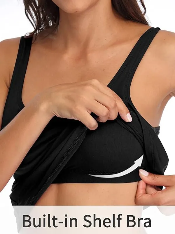 Black_Cotton_Lycra_Adjustable_Spaghetti_Strap_Camisole_|_Tank_Top_With_Built-In_Bra_Support__For_Women
