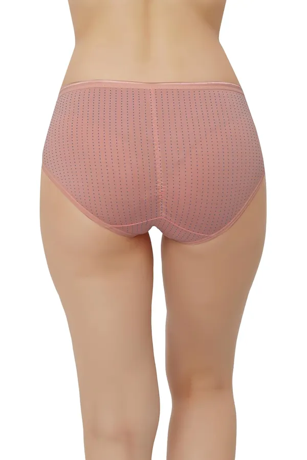 Brown_Super_Combed_Cotton_Panty/Hipster_Mid_Waist,_Full_Coverage,_Polka_Dots_Pattern,_Concealed_Waistband,_Stayfresh,Anti-Bacterial_For_Women
