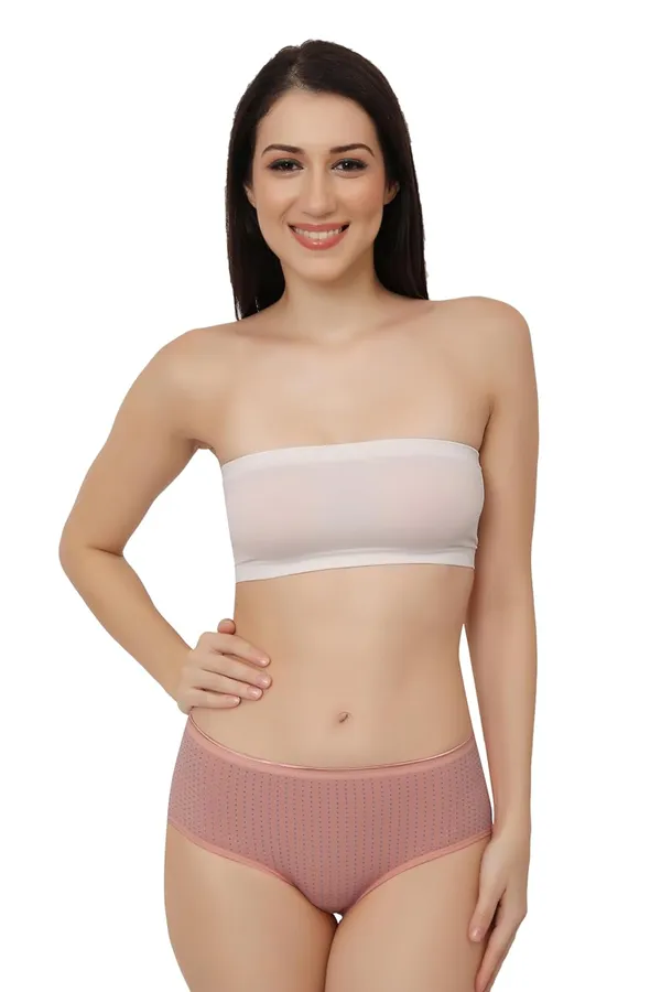 Brown_Super_Combed_Cotton_Panty/Hipster_Mid_Waist,_Full_Coverage,_Polka_Dots_Pattern,_Concealed_Waistband,_Stayfresh,Anti-Bacterial_For_Women