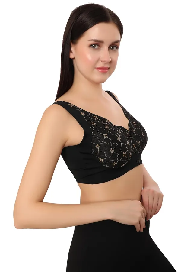 Black_Front-Button_Lightly_Padded_Lace_Design_Bra_|_Removable_Pads_|_Non-Wired_Full_Coverage_Comfort_For_Women