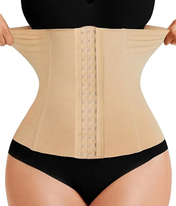 Black_Seamless_Tummy_Control_Belt_|_Stretchable_Cotton_Shapewear_For_Waist_Slimming,_Postpartum_Recovery_For_Women