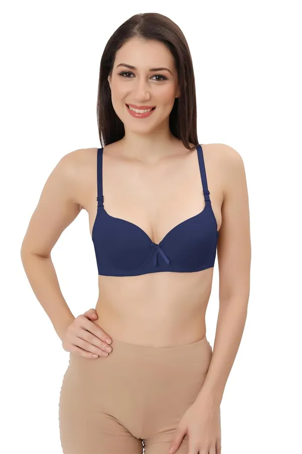 Blue_Multiway_Padded_Wired_Bra_Cotton_Elastane_Stretch_Medium_Coverage_Multiway_Styling_T-Shirt_Bra_With_Detachable_Straps_For_Women