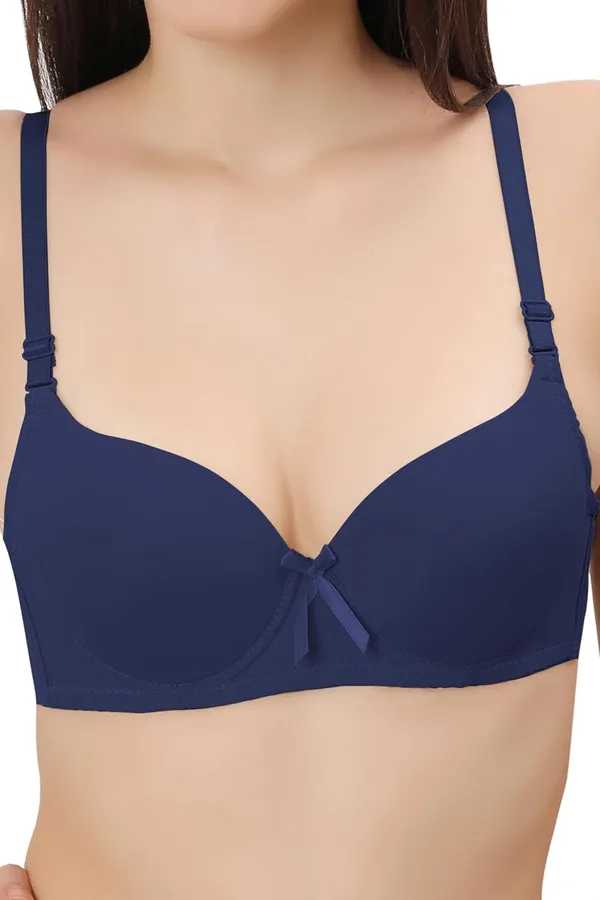 Blue_Multiway_Padded_Wired_Bra_Cotton_Elastane_Stretch_Medium_Coverage_Multiway_Styling_T-Shirt_Bra_With_Detachable_Straps_For_Women