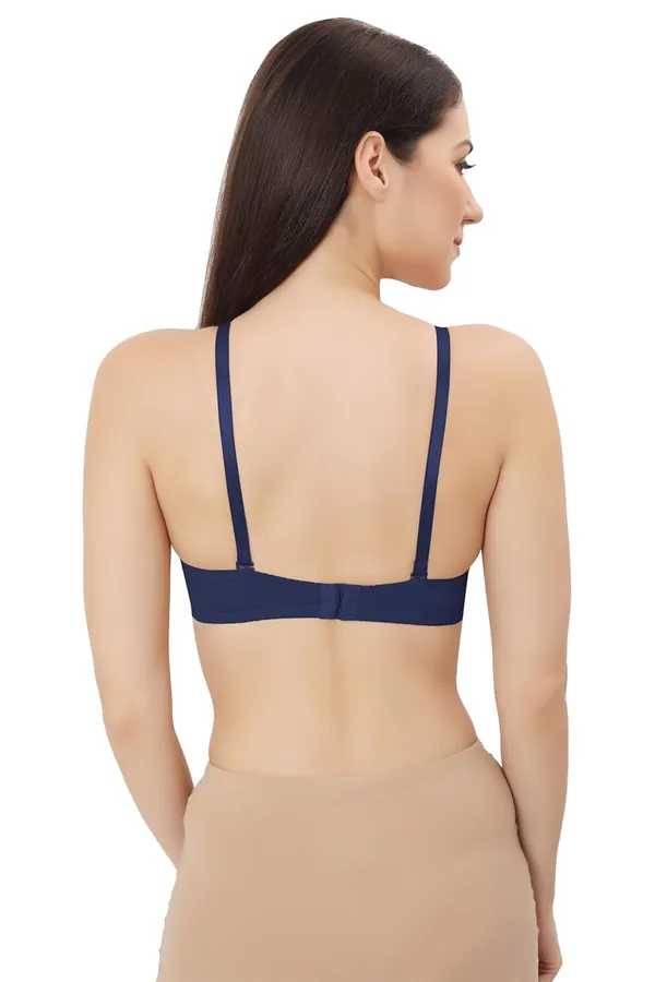 Blue_Multiway_Padded_Wired_Bra_Cotton_Elastane_Stretch_Medium_Coverage_Multiway_Styling_T-Shirt_Bra_With_Detachable_Straps_For_Women