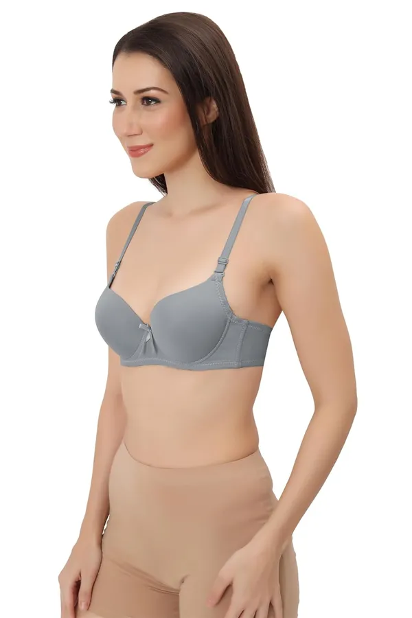 Grey_Multiway_Padded_Wired_Bra_Cotton_Elastane_Stretch_Medium_Coverage_Multiway_Styling_T-Shirt_Bra_With_Detachable_Straps_For_Women