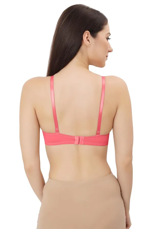 Pink_Multiway_Padded_Wired_Bra_Cotton_Elastane_Stretch_Medium_Coverage_Multiway_Styling_T-Shirt_Bra_With_Detachable_Straps_For_Women