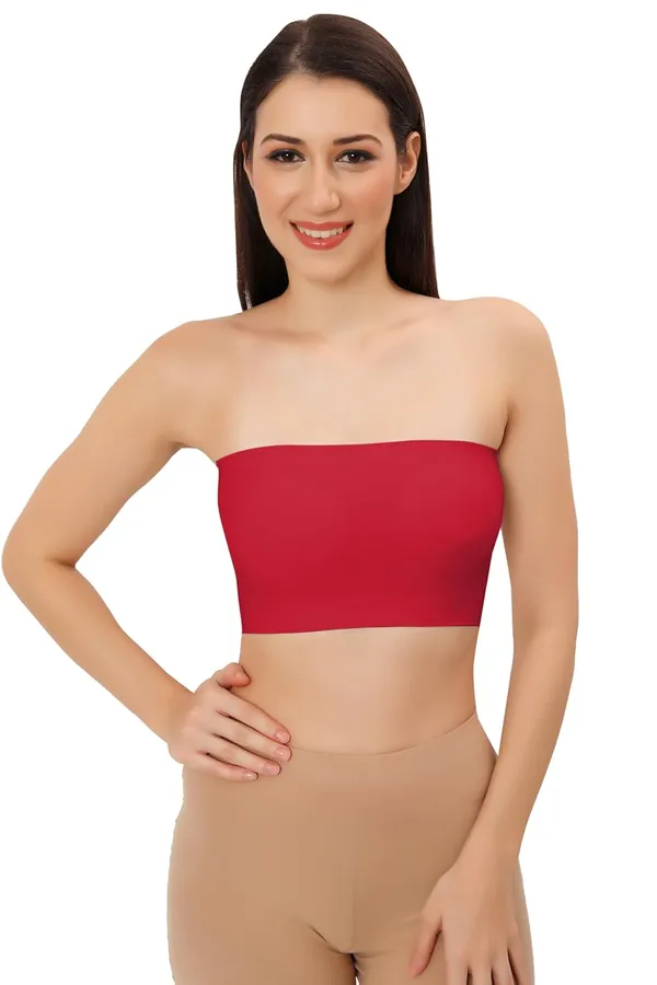 Red_Ice_Silk_Seamless_Strapless_Padded_Tube_Bra_(Designed_&_Tested_In_Europe)_|_Non-Wired_Bandeau_Bra__For_Women