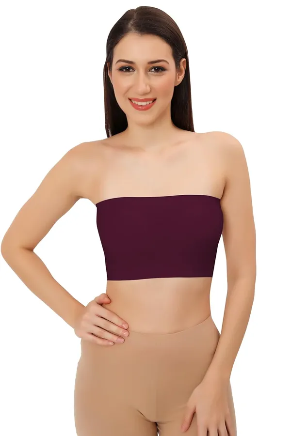 Wine_Ice_Silk_Seamless_Strapless_Padded_Tube_Bra_(Designed_&_Tested_In_Europe)_|_Non-Wired_Bandeau_Bra__For_Women