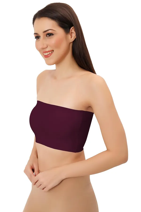 Wine_Ice_Silk_Seamless_Strapless_Padded_Tube_Bra_(Designed_&_Tested_In_Europe)_|_Non-Wired_Bandeau_Bra__For_Women