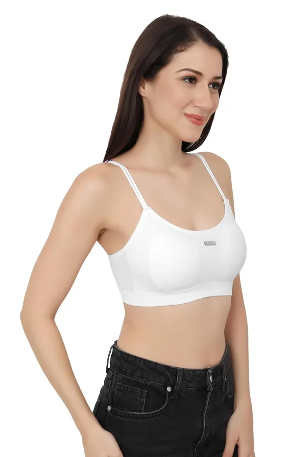 White_T-Shirt_Sports_Bra_With_Removable_Padding_-_Full_Coverage,_Stretchable_Cotton_For_Women