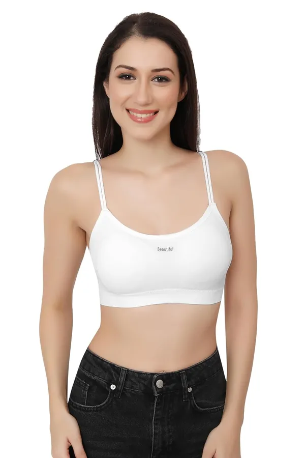 White_T-Shirt_Sports_Bra_With_Removable_Padding_-_Full_Coverage,_Stretchable_Cotton_For_Women