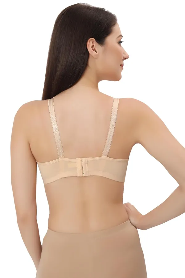 Beige_Comfortfit_Seamless_Bra_-_Everyday_Support,_Non-Wired_With_Adjustable_Straps_For_Women
