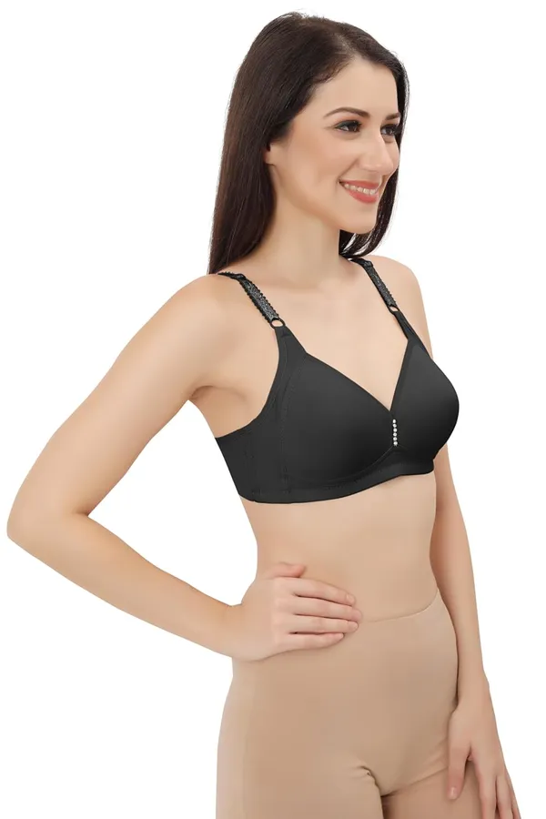 Black_Comfortfit_Seamless_Bra_-_Everyday_Support,_Non-Wired_With_Adjustable_Straps_For_Women