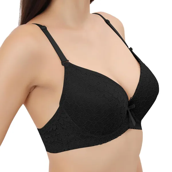 Black_Push_Up_Lace_Bra_-_Padded_Underwire_Everyday_Bra_|_Suitable_On_All_Occasions_|_Comfortable_Wear_For_Women