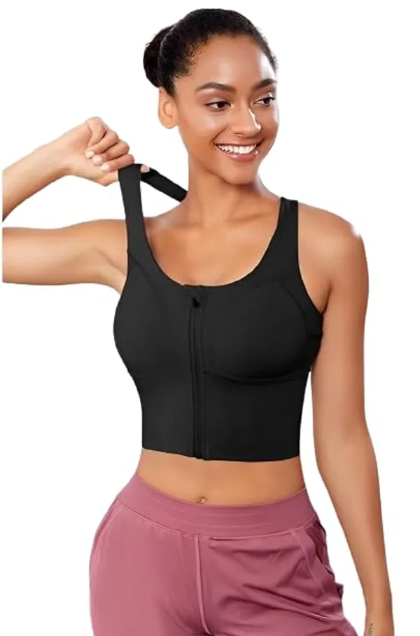 Black_Elite_Performance_Zip-Front_Sports_Bra_|_Longline,_Supportive_Workout_&_Yoga_Top_With_Enhanced_Comfort,_High_Intensity_Bra_For_Women
