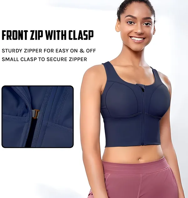 Navy_Blue_Elite_Performance_Zip-Front_Sports_Bra_|_Longline,_Supportive_Workout_&_Yoga_Top_With_Enhanced_Comfort,_High_Intensity_Bra_For_Women