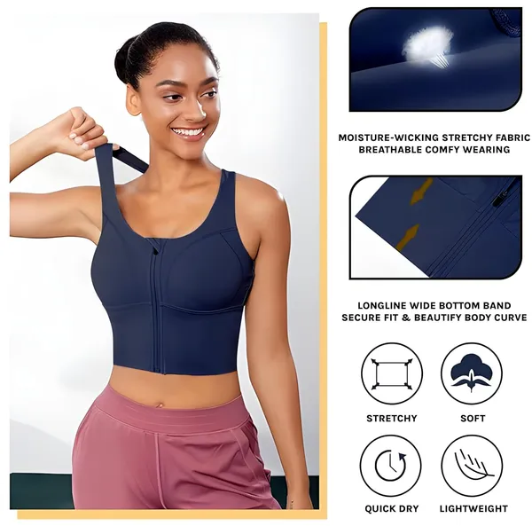 Navy_Blue_Elite_Performance_Zip-Front_Sports_Bra_|_Longline,_Supportive_Workout_&_Yoga_Top_With_Enhanced_Comfort,_High_Intensity_Bra_For_Women