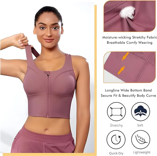 Pink_Elite_Performance_Zip-Front_Sports_Bra_|_Longline,_Supportive_Workout_&_Yoga_Top_With_Enhanced_Comfort,_High_Intensity_Bra_For_Women