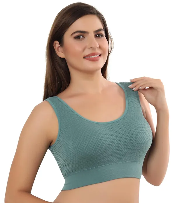 Green_Cotton_Sports_Comfortable_Breathable_&_Antibacterial_Bra_for_Girls_&_Women