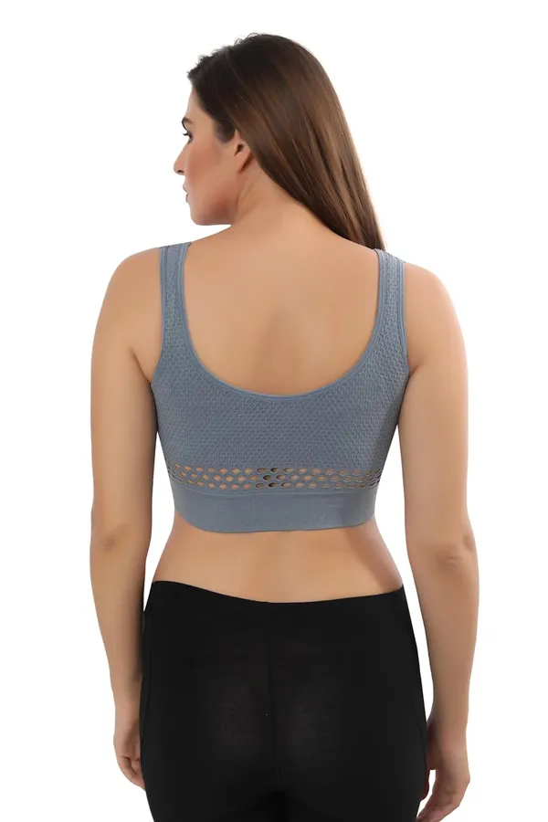 Grey_Breathable_Mesh_Cotton_Sports_Bra,_Anti-Bacterial,_Durable_Sports_Mesh,_Long-Lasting_Comfort_And_Support_For_Women