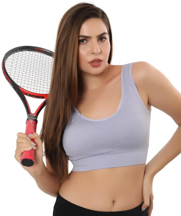 Light_Blue_Breathable_Mesh_Cotton_Sports_Bra,_Anti-Bacterial,_Durable_Sports_Mesh,_Long-Lasting_Comfort_And_Support_For_Women
