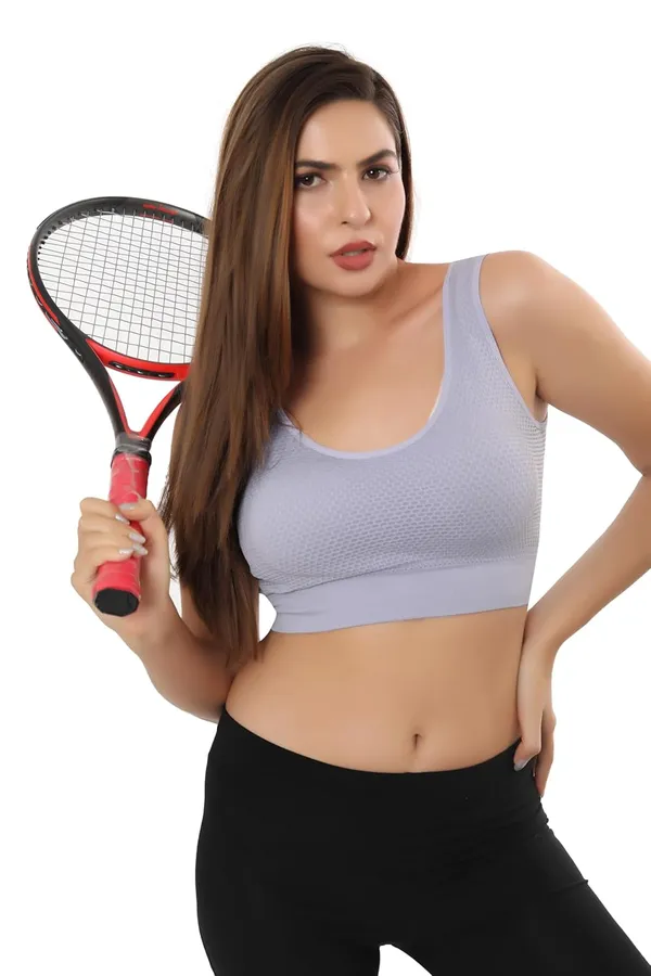 Light_Blue_Breathable_Mesh_Cotton_Sports_Bra,_Anti-Bacterial,_Durable_Sports_Mesh,_Long-Lasting_Comfort_And_Support_For_Women