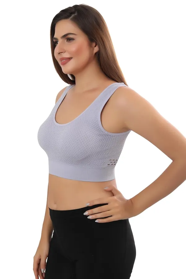 Light_Blue_Breathable_Mesh_Cotton_Sports_Bra,_Anti-Bacterial,_Durable_Sports_Mesh,_Long-Lasting_Comfort_And_Support_For_Women