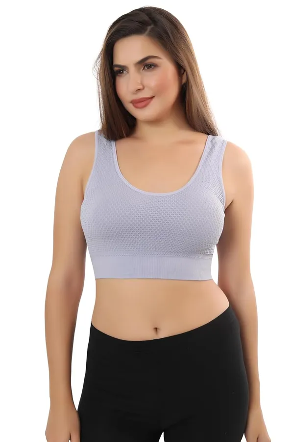 Light_Blue_Breathable_Mesh_Cotton_Sports_Bra,_Anti-Bacterial,_Durable_Sports_Mesh,_Long-Lasting_Comfort_And_Support_For_Women