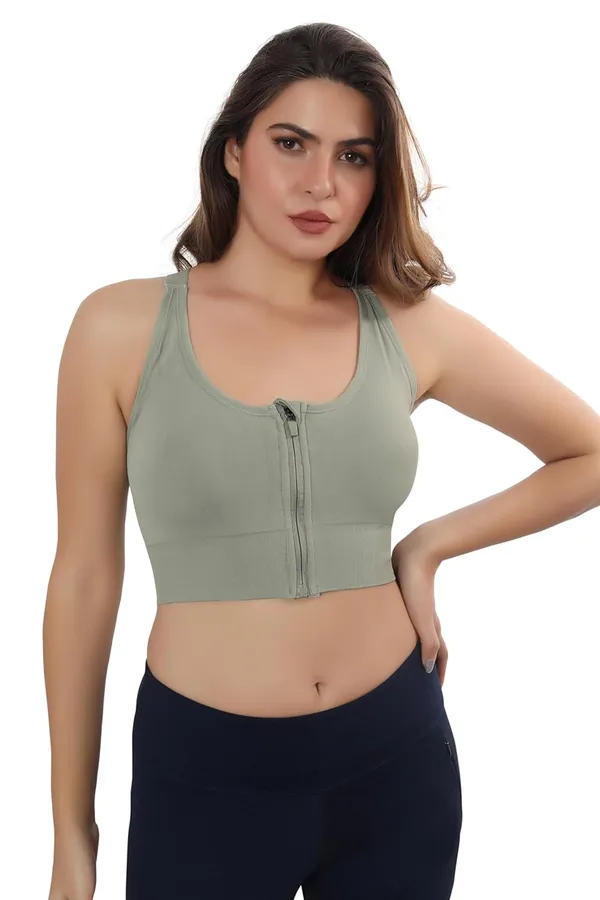 Green_Front_Zip_Longline_Sports_Bra_With_Removable_Pads_|_Double_Criss_Cross_Back_Support_|_Seamless_Padded_High_Support_For_Women